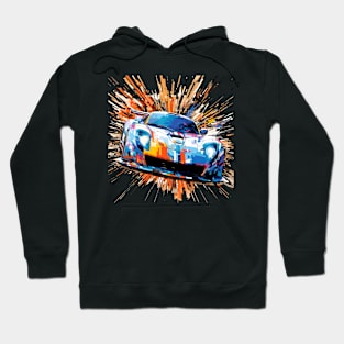 Car Racing Formula 1 Competition Abstract Hoodie